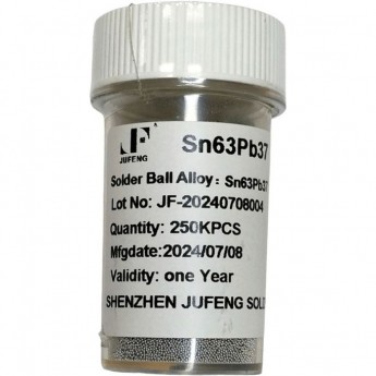Шарики припоя JUFENG Sn63Pb37 0.50 мм 51M000027