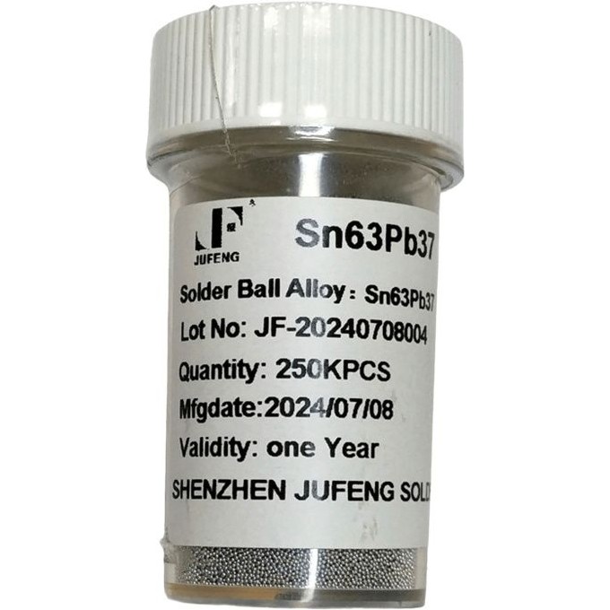 Шарики припоя JUFENG Sn63Pb37 0.50 мм 51M000027